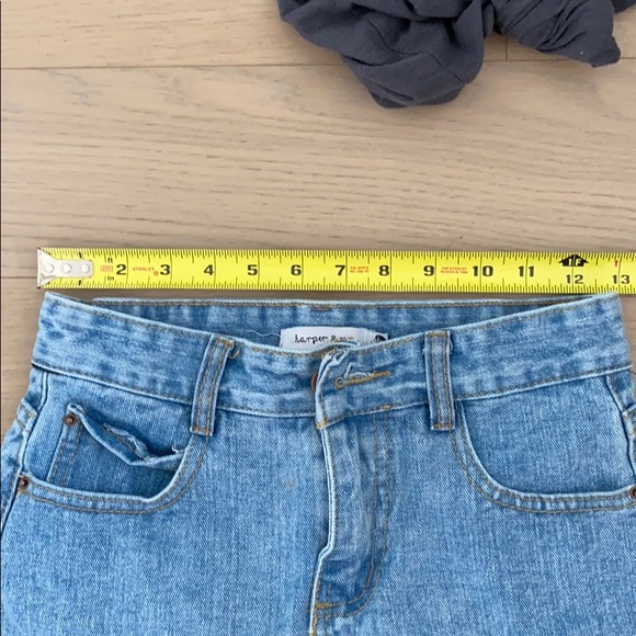 Harper & Me size 6 Denim Mini Skirt - Picture 6 of 6